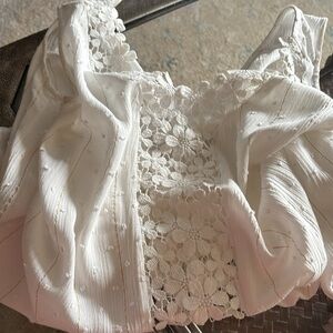 Beautiful sleeveless blouse